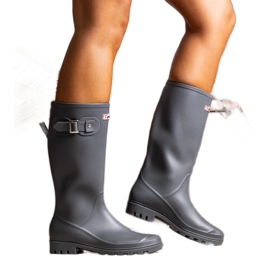 Gray high boots Lahtitita grey