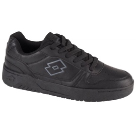 Lotto school shoes black discount