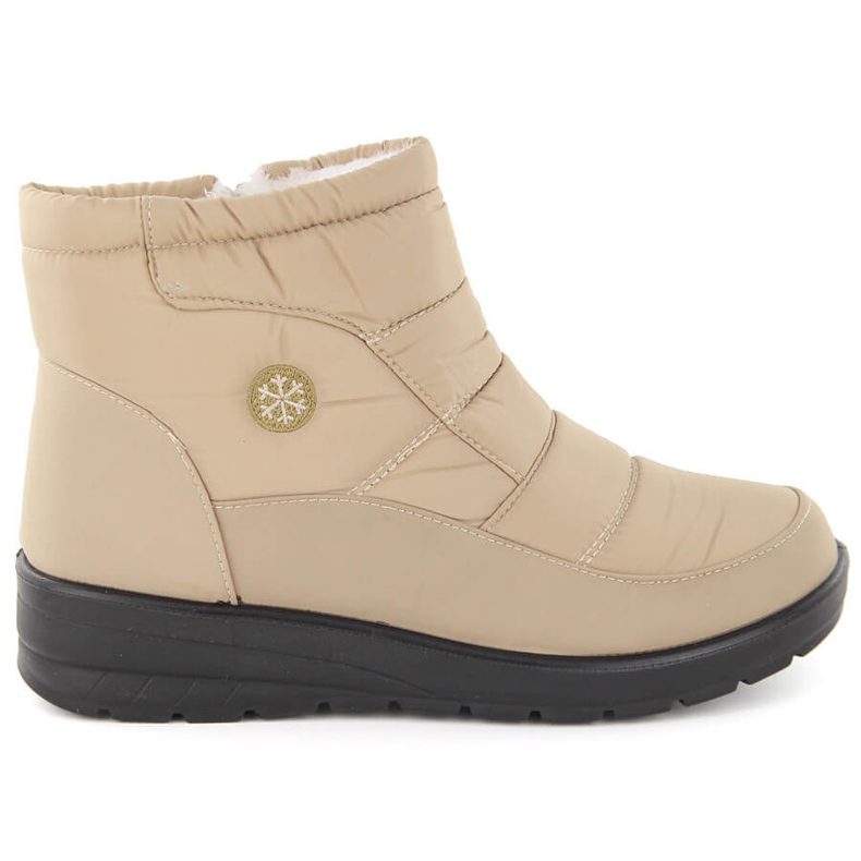 Women's beige wedge snow boots News 5029 Women's beige wedge snow boots News 5029