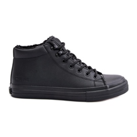 Insulated Men's Sneakers Made of Eco Leather Big Star OO174607 Black