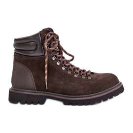 Suede Insulated Men's Boots Big Star OO174644 Hi-Poly System Brown