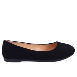 Classic Suede Ballerinas Sessa Black