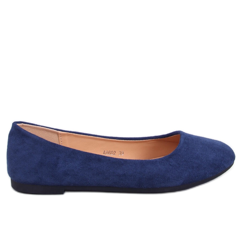 Classic Suede Ballerinas Sessa Blue
