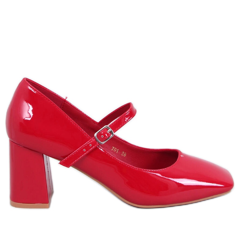 Mary Jane Valonis Red Heeled Pumps Mary Jane Valonis Red Heeled Pumps