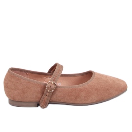 Mary Jane Golins Khaki Ballet Flats beige Mary Jane Golins Khaki Ballet Flats beige