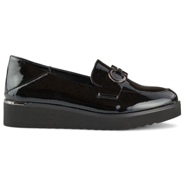 Low wedge loafers hot sale