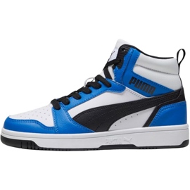Puma Rebound V6 Mid shoes 393831 06 white Puma Rebound V6 Mid shoes 393831 06 white