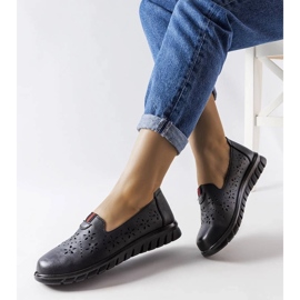 Black women's leather ankle boots on the platform, insulated ankle boots made of genuine leather Black women's leather ankle boots on the platform, insulated ankle boots made of genuine leather