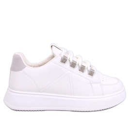 Sadri Beige sneakers with thick laces