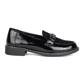 Black elegant women's loafers Black elegant women's loafers
