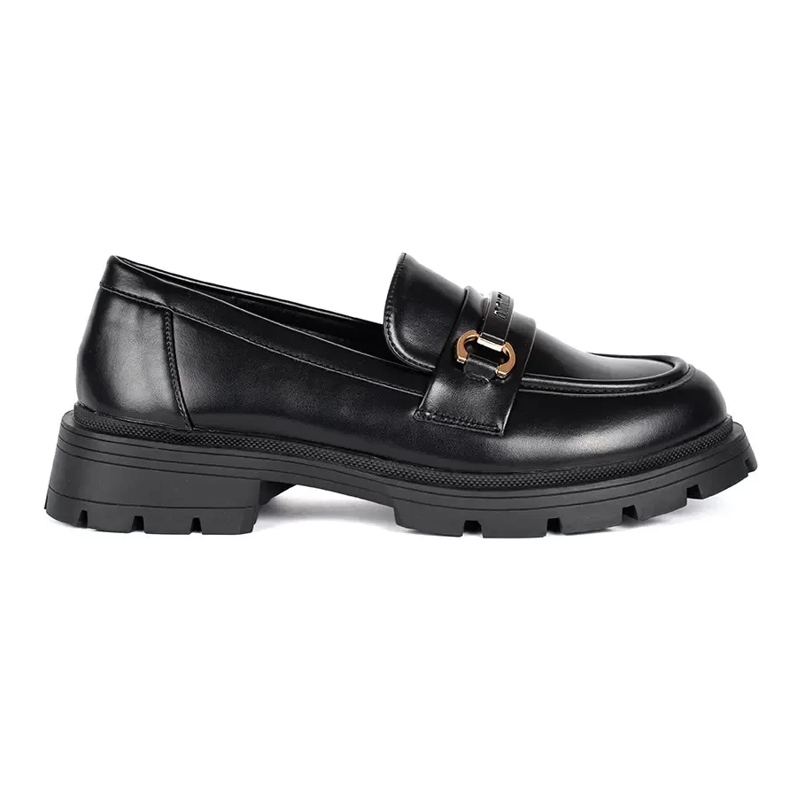 Black elegant women's loafers Black elegant women's loafers