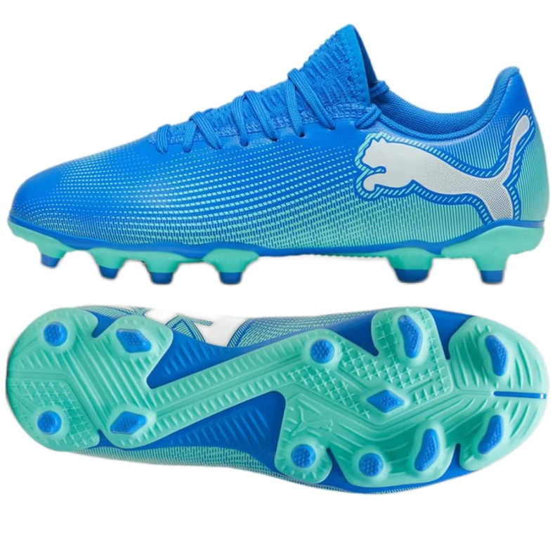 Puma Future 7 Play FG/AG 107949-01 shoes blue Puma Future 7 Play FG/AG 107949-01 shoes blue