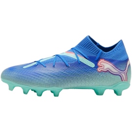 Puma Future Z 1/2 MG M 106481-01 Football Shoes Blue - KeeShoes
