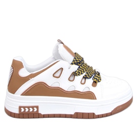 Women's Allman Camel Sneakers white