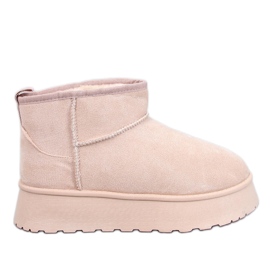 Rodmans Beige Platform Shorts