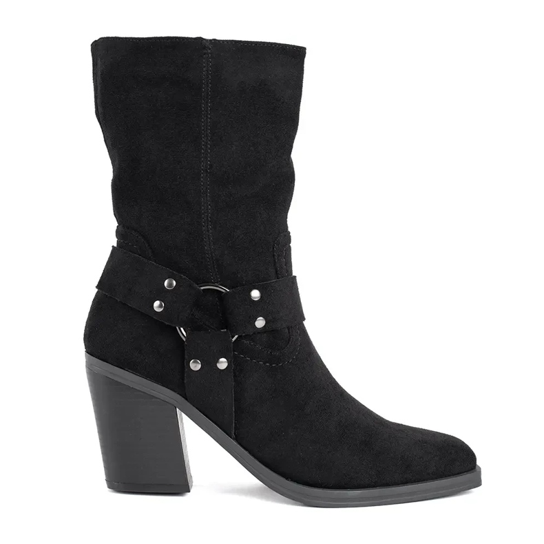 Seastar Suede black boots on the post Seastar Suede black boots on the post