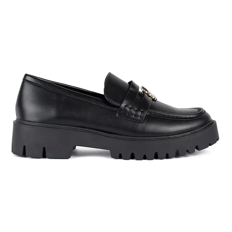 Seastar Black women's loafers on the platform
