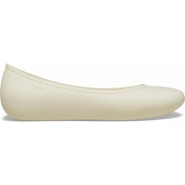 Crocs Brooklyn Flat ballet flats 209384-160 beige