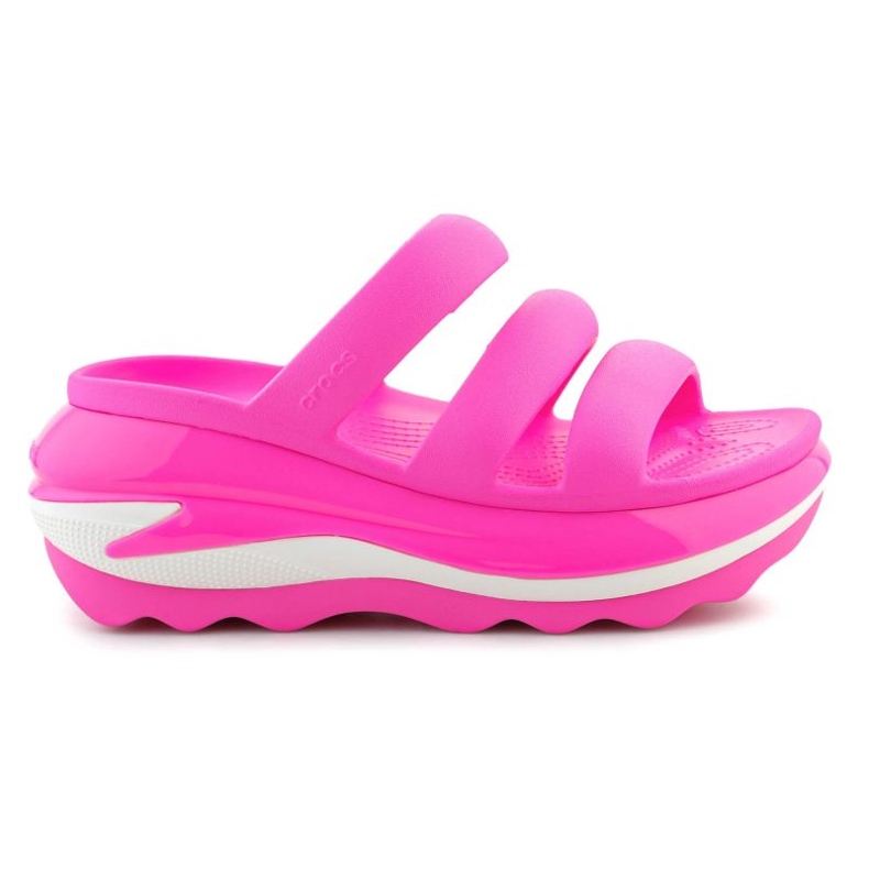 Crocs Mega Crush Triple Strap Flip-Flops 209842-6TW pink Crocs Mega Crush Triple Strap Flip-Flops 209842-6TW pink