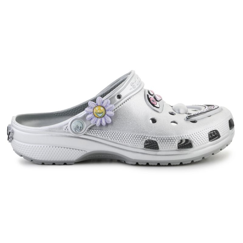 Crocs Scharf Classic Clog 209487-040 flip-flops silver