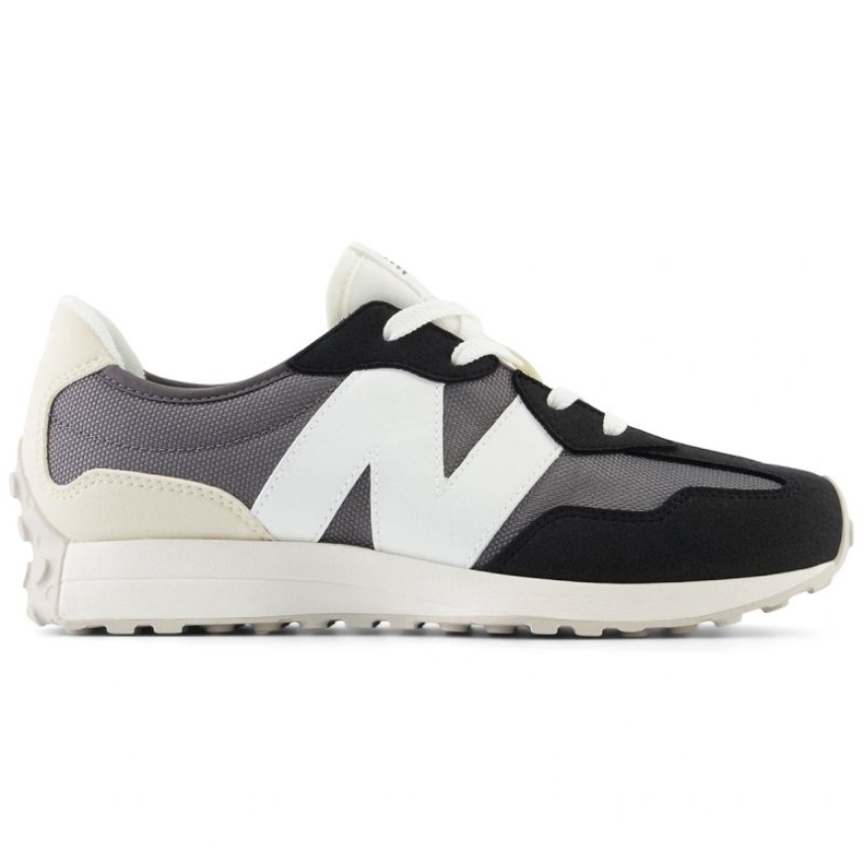 New Balance GS327FG sports shoes black