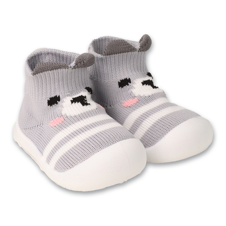 Befado baby shoes 002P059 flexible soles gray/white grey Befado baby shoes 002P059 flexible soles gray/white grey