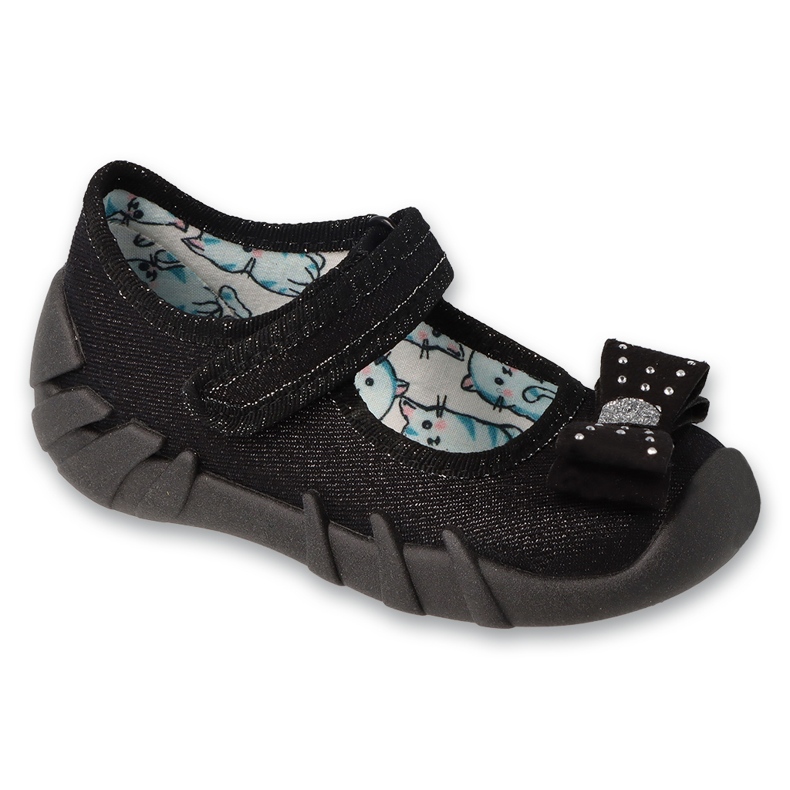 Befado children's shoes 109N146 black Befado children's shoes 109N146 black