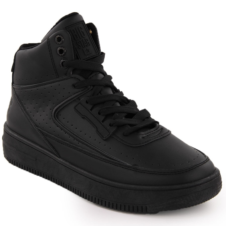Men's sports shoes insulated black Big Star OO174555 Men's sports shoes insulated black Big Star OO174555
