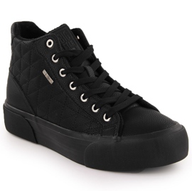 Quilted warm sneakers black Big Star OO274A480 Quilted warm sneakers black Big Star OO274A480