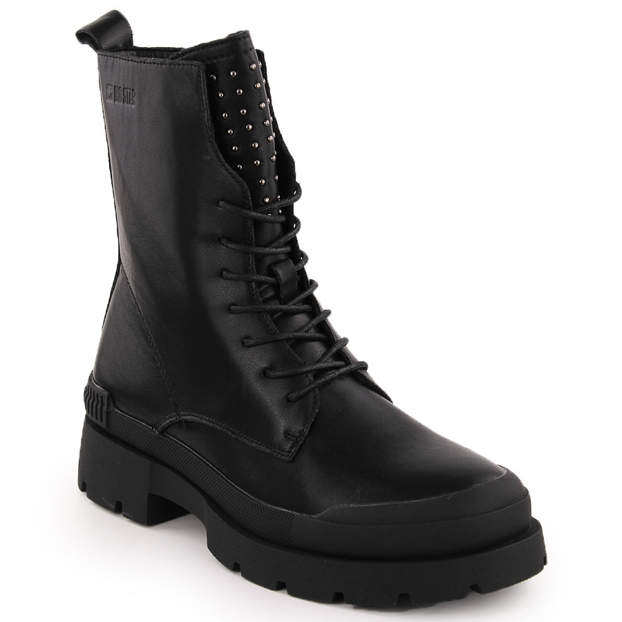 Steel Cap Rivet Workwear Boots Big Star Women's Leather Workers