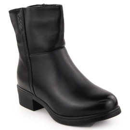 Women's insulated ankle boots black Filo Donna Z24-39