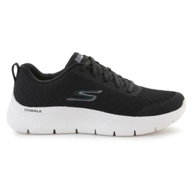 Skechers Go Walk Flex shoes - Viva 124831-BKW black Skechers Go Walk Flex shoes - Viva 124831-BKW black