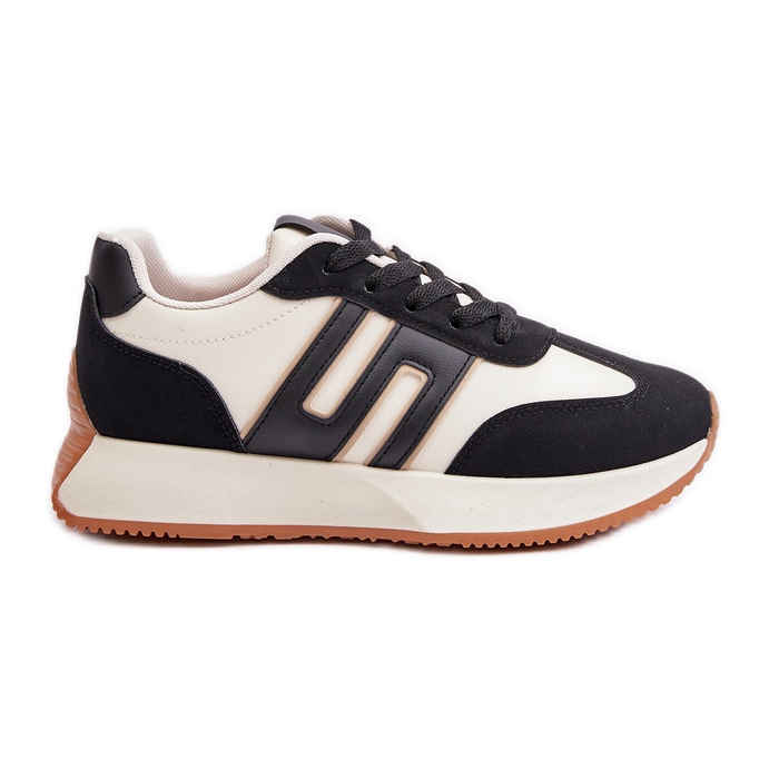 Sneakers Sports Shoes On Platform Women Black Thari