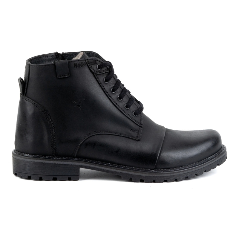 Olivier Men's Winter Leather Ankle Boots 137 Navy Blue - Shoes with Zipper Olivier Men's Winter Leather Ankle Boots 137 Navy Blue - Shoes with Zipper