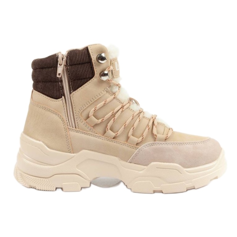 Lee Cooper LCJ-24-03-3059L shoes beige