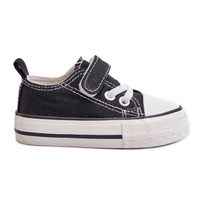 Children's Sneakers Cloth Velcro Black Daloma Children's Sneakers Cloth Velcro Black Daloma