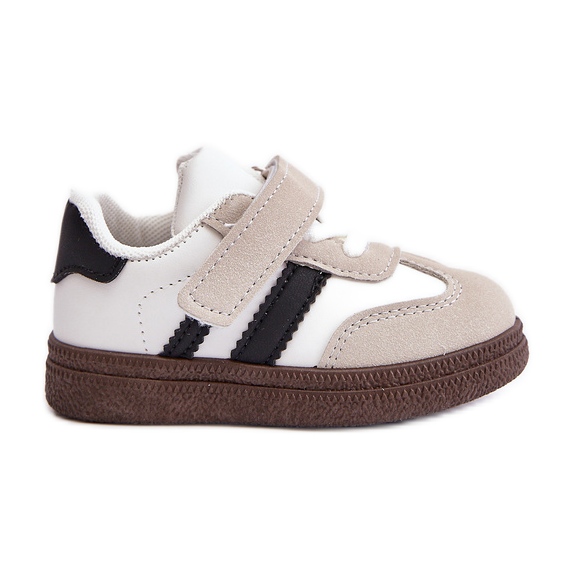 Children's Sneakers With Velcro White Tromella