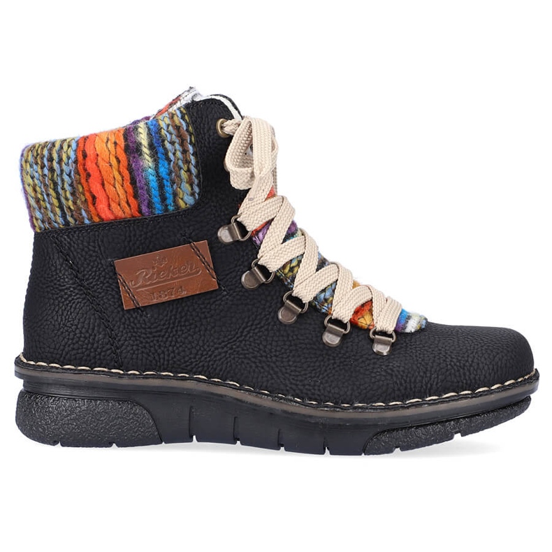Black women's insulated boots Rieker 73343-0 Black women's insulated boots Rieker 73343-0