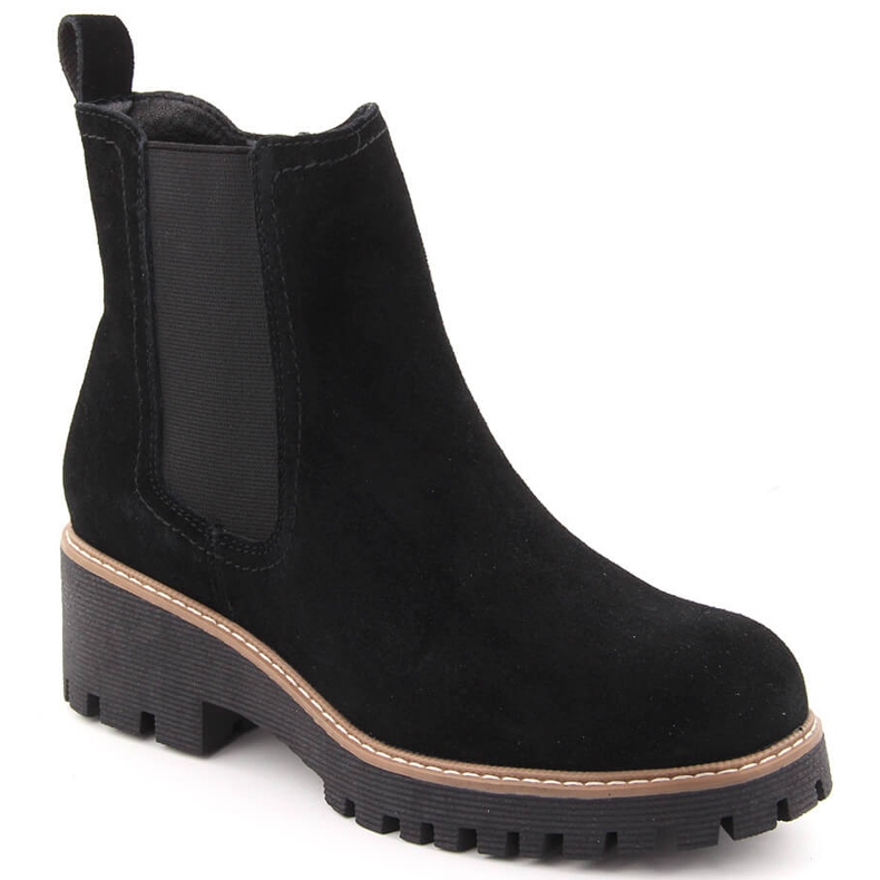 Black leather women's Chelsea boots Filippo DBT4805 Black leather women's Chelsea boots Filippo DBT4805