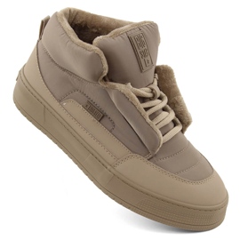 Beige women's insulated boots Big Star OO274A532