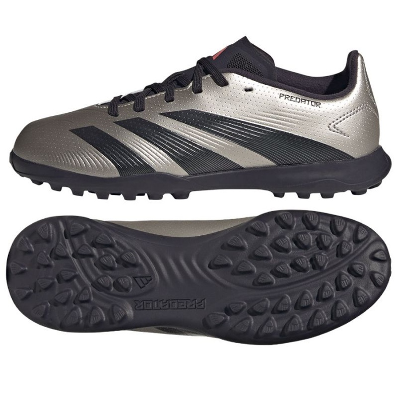 Adidas Predator League Tf IF6414 football shoes silver Adidas Predator League Tf IF6414 football shoes silver