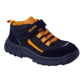 Befado children's shoes navy / yellow 515X003 blue Befado children's shoes navy / yellow 515X003 blue