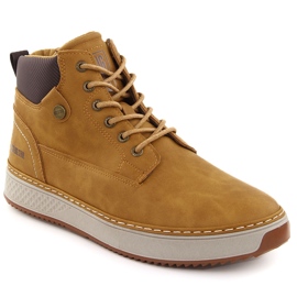 Men's high-top black sneakers Big Star OO174561