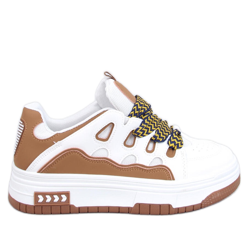 Women's Allman Camel Sneakers white