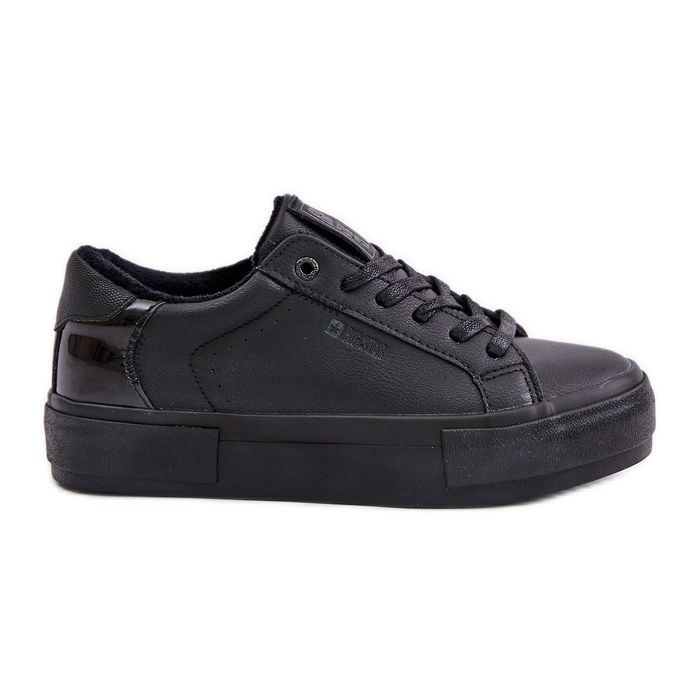 Women's Insulated Sneakers on the Big Star Platform OO274A555 Black