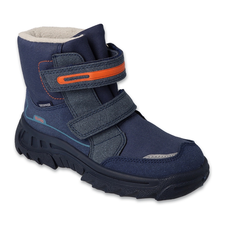 Befado trekking shoes with 615X005 membrane blue