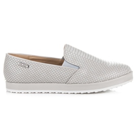 Vices Shoes with an animal motif grey