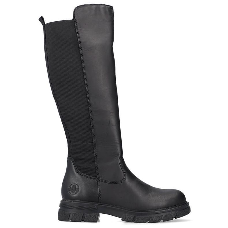 Leather women's insulated boots, black Rieker Z9158-00