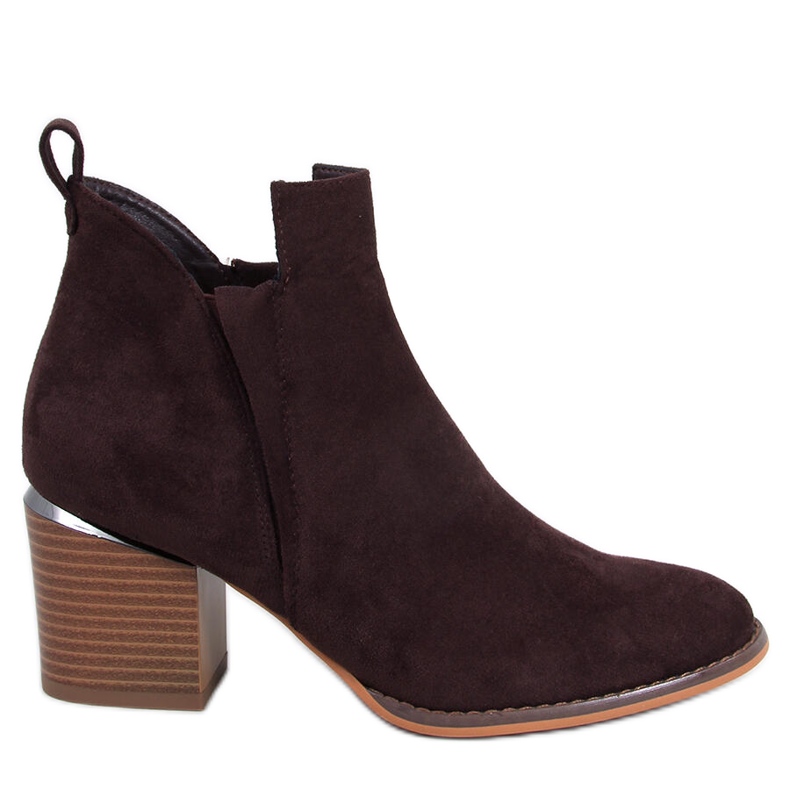 Hallie Brown suede heeled boots Hallie Brown suede heeled boots