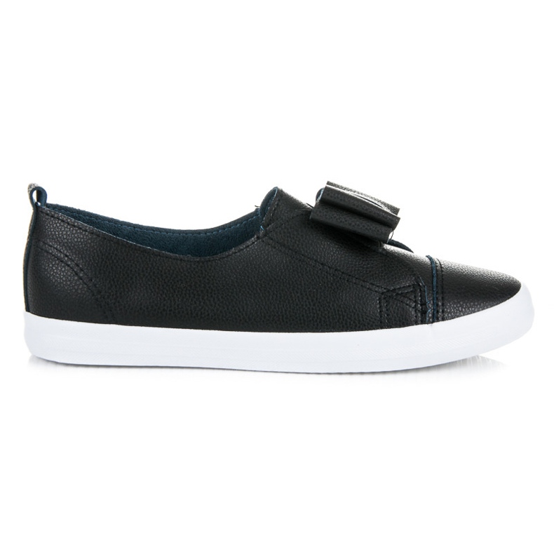 Bella Star Stylish Sneakers With A Bow black